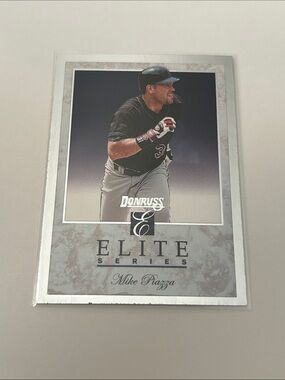 Donruss Elite Series Mike Piazza Baseball Card - New York Mets